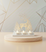 Meeleolu-skulptuur Metsik Loodus (Kits ja kuused)