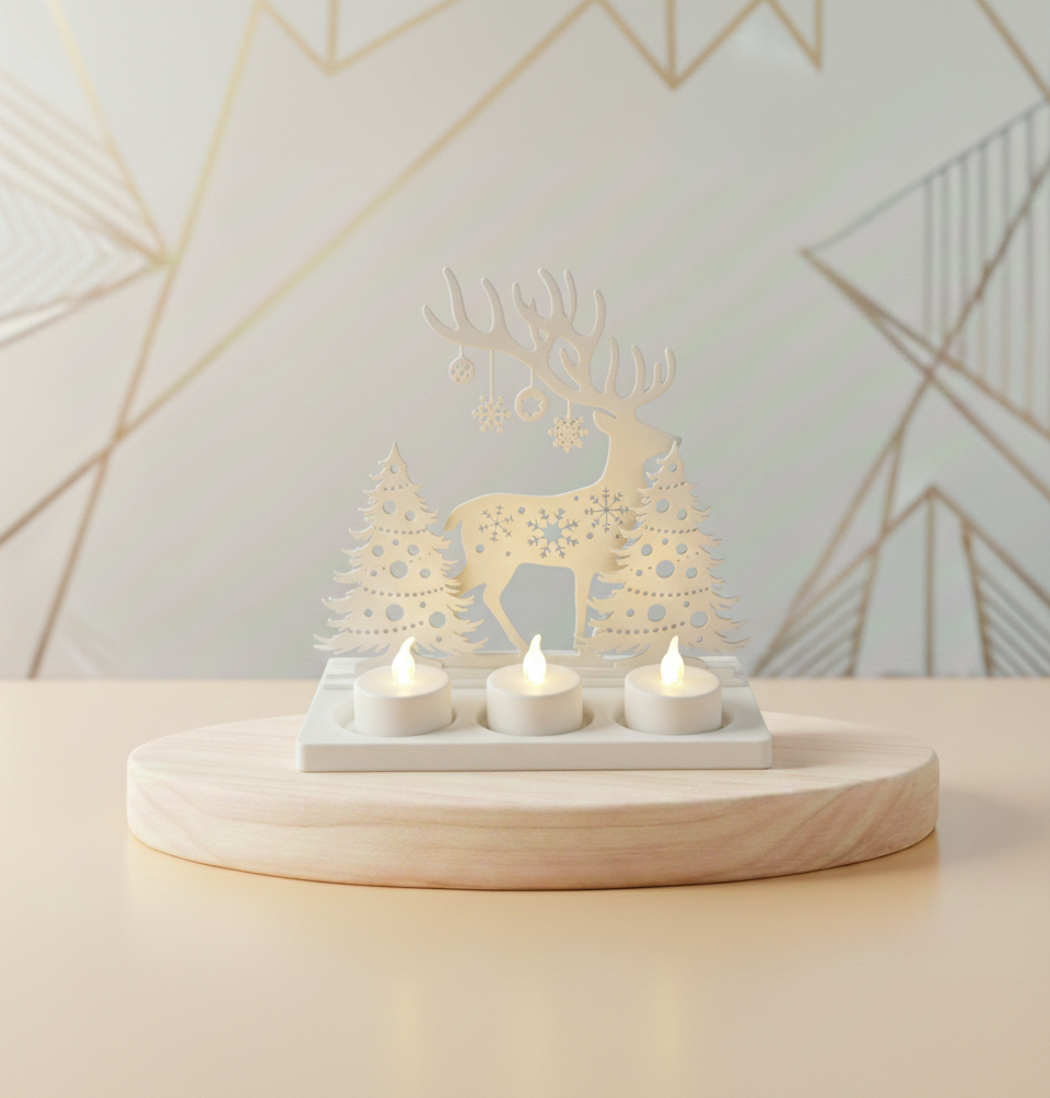 Meeleolu-skulptuur "Metsik Loodus" (Kits ja kuused)